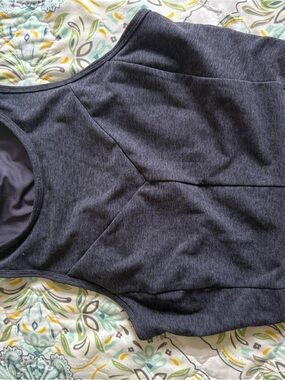 JoyLab Black Heather Performance Tank
